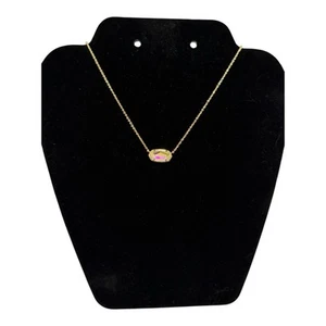 Kendra Scott RARE Elisa 2024 Necklace Dichroic Glass Never Released Prototype - Picture 1 of 8