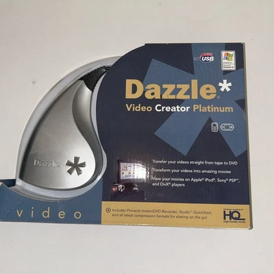 Pinnacle DAZZLE VIDEO CREATOR PLATINUM USB to RCA/ S Video Dongle (Box A) - Open - Image 1 of 3