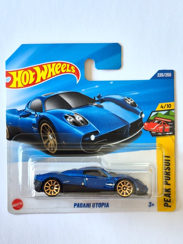 MINIATURE HOT WHEELS 1/64 PAGANI UTOPIA  PEAK PURSUIT 2025 - Photo 1/1