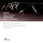 Dvo?&#225;k &amp; Tchaikovsky - Cello Works - Mstislav Rostropovich, Seiji Ozawa-BSO (CD)