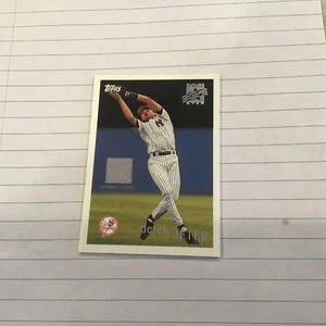 2017 Topps Future Star Derek Jeter Game Used Memorabilia Yankees - Bild 1 von 3