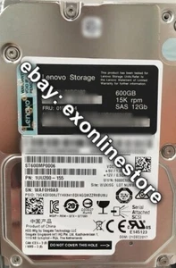 ST600MP0006 - 600GB 15000RPM SAS 12Gb/s 128MB Cache 2.5-inch HDD Lenovo/Seagate - Picture 1 of 1