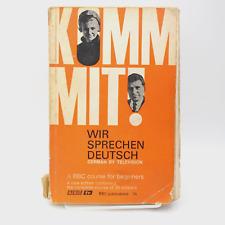 KOMM MIT! GERMAN BY TELEVISION: BBC COURSE FOR BEGINNERS, 1967, BBC Pub. - EHB