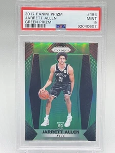 🔥2017 Panini Prizm Jarrett Allen Green Prizm RC - PSA 9 - Picture 1 of 2