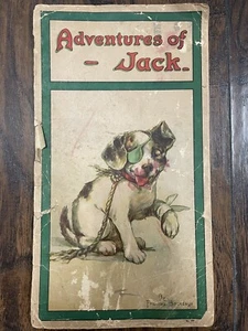Adventures of Jack by Frances Brundage (1921) Antique Kids Book About a Dog - Imagen 1 de 5
