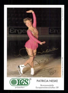Patricia Neske Autogrammkarte Original Signiert  Eiskunstlauf + A 207870 - Picture 1 of 2