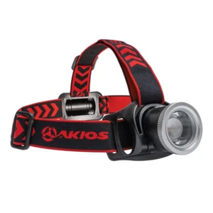 Akios Fishing Powa-Lite HT 5000 Head Torch Lamp 554 Lumens