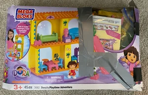 Mega Bloks Dora the Explorer toy 3082 Dora's Playtime Adventure Playset 45-pcs - Picture 1 of 5