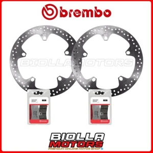 BMW K 1200 LT 1200 2006 FRONT BRAKE PAD + DISCS KIT [SR - Fixed] 2x0 - Picture 1 of 5