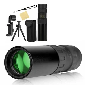 Waterproof Adjustable Zoom Monocular HD Telescope for Mobile Cell Phone New - Picture 1 of 13