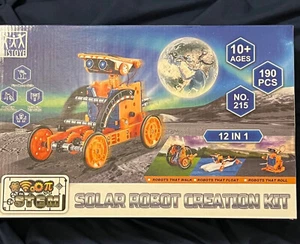 12-in-1 Science Solar Robot Kit for Kids,STEM Educational DIY Solar Powered - Picture 1 of 1