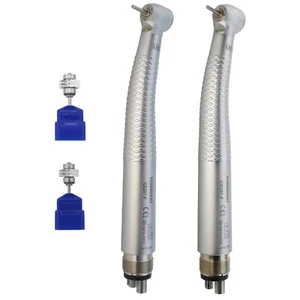 COXO Dental Self Power LED Handpiece High Speed Turbine E Generator 4 Hole NSK - Imagen 1 de 77