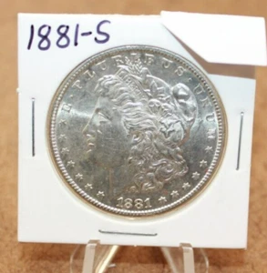 1881-S Morgan Dollar Coin [025WEJ] - Picture 1 of 6