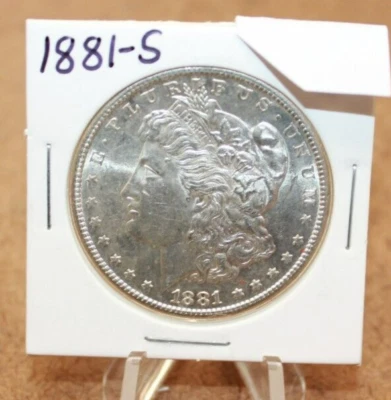 1881-S Morgan Dollar Coin [025WEJ] - Image 1 of 4