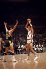 New York Knicks Bill Bradley in action passes against San Diego Ro- Old Photo
