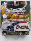 Véhicule jouet Atlanta Braves Fleer MLB série livraison camion de sport échelle 1:64
