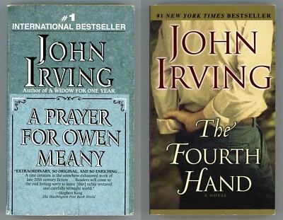 Psychological Religious Drama Lot of 2 Paperback by John Irving - Image 1 of 4
