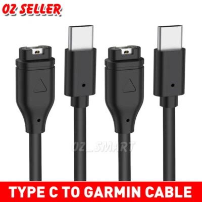 USB C Tpye C Charger Cable For Garmin Fenix 7 6 Venu 3 Forerunner Vivoactive 5 4 - image 1 of 4