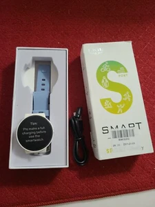 LIGE New Smart Watch Women NFC AMOLED Bluetooth Call White blue Band - Picture 1 of 4
