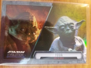 2016 Star Wars Evolution #26 Yoda GOLD #d 41/50 - Picture 1 of 1