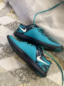 Nike Studio Training Shoes Womens 9 Teal Black Gym Running Workout Treadmill - Picture 1 of 5