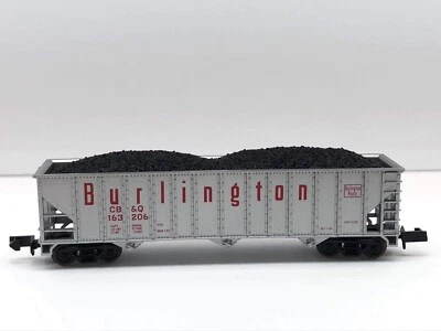 Atlas #32612 Burlington Alum. 3-Bay 90 Ton Hopper with Load #163206 N - Image 1 of 4