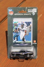 NFL Gridiron Greats Ed Reed: Baltimore Ravens, die cast car and card