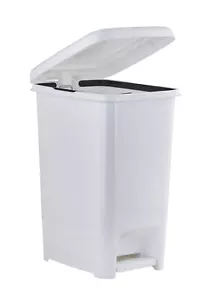 Slim Pedal Trash Can With Lid 42 Qt. 10 Gallon Step On Garbage - Picture 1 of 6