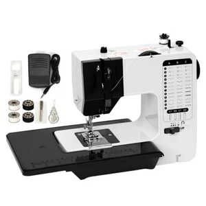 38 Stitches Portable Electric Sewing Machine with Extension Table Desktop - Picture 1 of 15