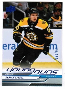 24/25 2024 Upper Deck Extended Series Fabian Lysell #721 Young Guns Deluxe /250 - Bild 1 von 2