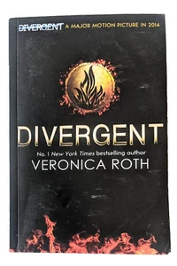 Divergent By Veronica Roth Book #1 Of Series Paperback 2013 - Picture 1 of 11