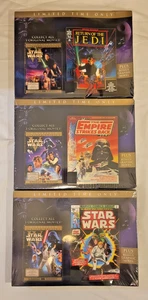 Limited Edition Star Wars Episodes IV, V, VI DVDs Lot w/ Graphic Novels (Sealed) - Picture 1 of 13