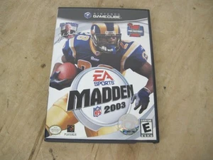 Madden NFL 2003 Nintendo GameCube Complete Video Game Football EA Sports CIB - Picture 1 of 5