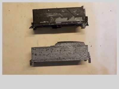 HO Scale Lot Of 2 Vintage Cast Coal Tender Shells - Image 1 of 4