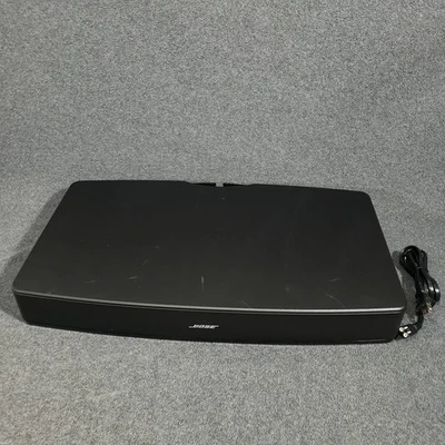 Alto-falante sistema de som Bose Solo TV modelo 410376 preto sem controle remoto testado e funciona - Imagem 1 de 4