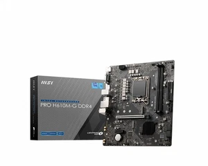 MSI PRO H610M-G DDR4 motherboard Intel H610 LGA 1700 micro ATX - Picture 1 of 5