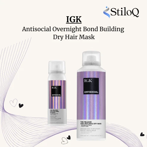 Mascarilla para cabello seco IGK Antisocial Overnight Bond-Building *NUEVA EN CAJA* Foto 1 de 4