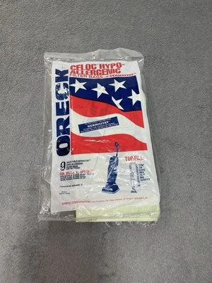 Oreck Celoc Hypo-Allergenic XL Vacuum Bags Lot of 4 for Upright Models - Image 1 of 4