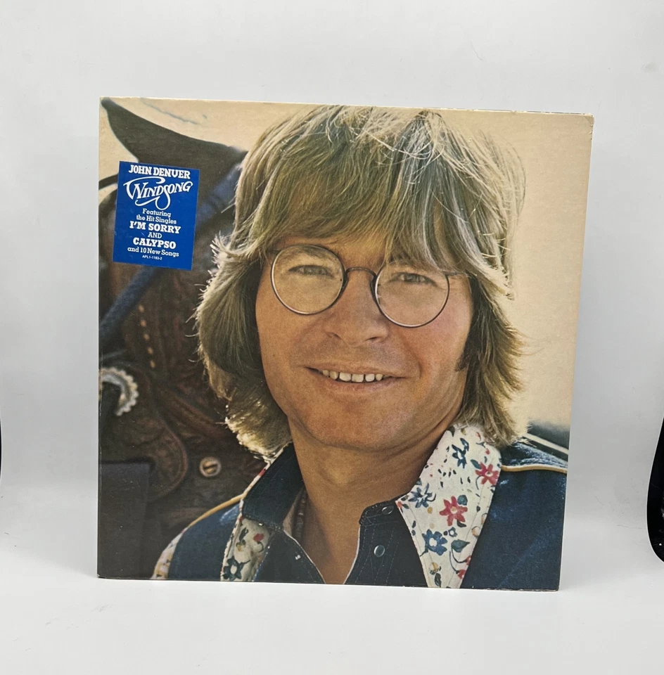 John Denver Vinyl LP Windsong 1975 RCA Folk Rock Classic Album Original Pressing Foto 1 de 4