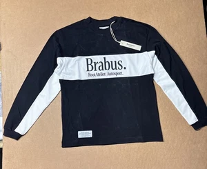 BRABUS X ROOT ATELIER Longsleeve “ICON” Size M Made In Germany Black And White - Picture 1 of 4