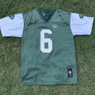 Camiseta vintage Mark Sanchez New York Jets talla niños XL NFL Reebok Foto 1 de 4