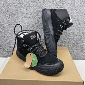 Hybrid Green Label Shoes Mens US 7 Black Trek High Top Sneakers HGL3026 - Picture 1 of 21