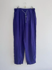 Outlier Ramiefall Pants Purple Size L Made in Portugal 100% Raime - Picture 1 of 6