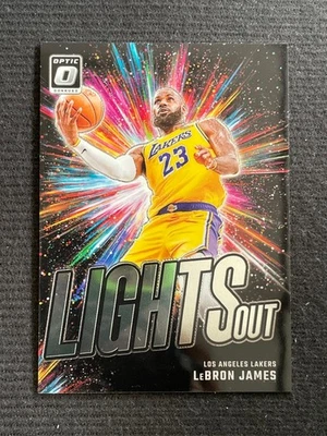 LeBron James 2024-25 Panini Donruss Optic Lights Out #9 - Image 1 of 2