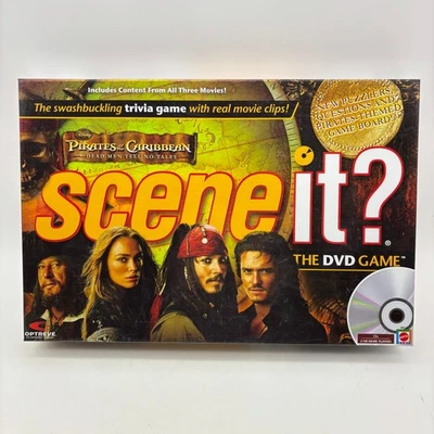 Scene It Pirates of the Caribbean COMPLETE ScreenLife 2007 DVD Movies Trivia - Image 1 of 4
