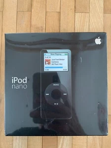Apple iPod nano 1 Generation 4 GB schwarz OVP ungeöffnet A1137 - Bild 1 von 4