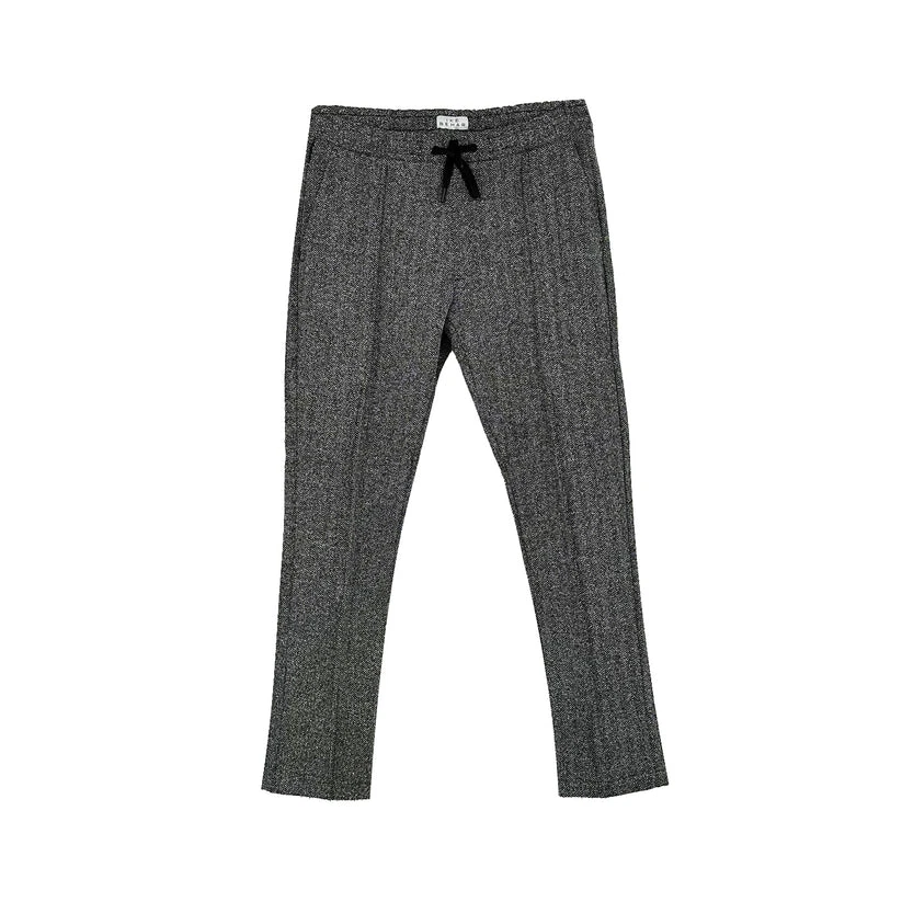 IKE BEHAR New York Jacquard Stretch Knit Herringbone Jogger Size Large NWT $125 - Image 1 of 4