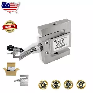 Durable S-Type Load Cell Sensor - 2000kg Capacity for Tough Industrial Use - Picture 1 of 8