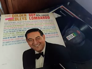 GUY LOMBARDO AND HIS ROYAL CANADIANS GOLDEN MEDLEYS VINYL LP 1962 DECCA RECORDS - Picture 1 of 2