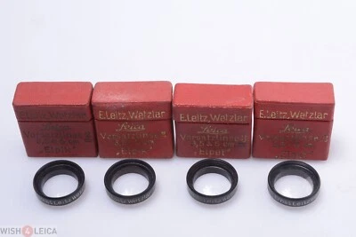 ✅ LENTES MACRO LEICA ELPRO, ELPET, ELPIK CLOSE UP, PROVENENCIA ELMAR CULO PUB PARIS* Foto 1 de 4